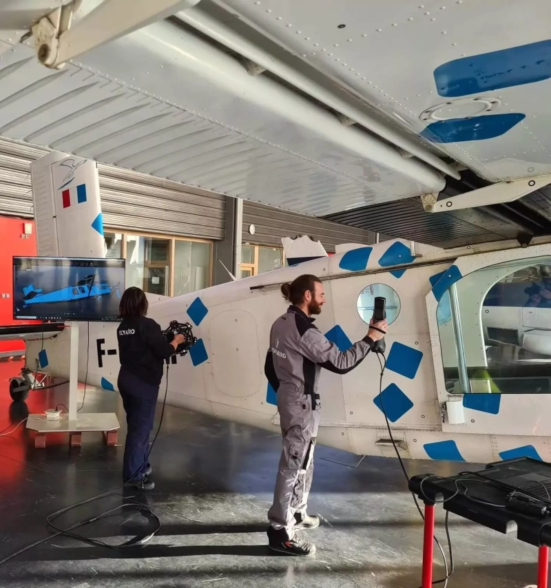 Электрификация самолета при помощи 3D‑сканирования и&nbsp;AR 