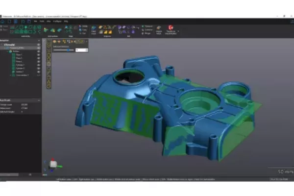 Программный продукт Creaform VXmodel_2