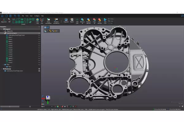 Программный продукт Creaform VXinspect_4