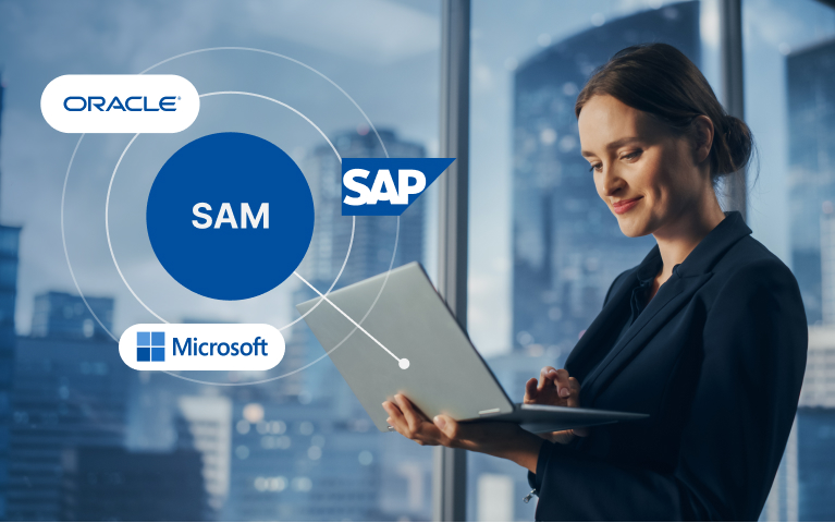 Выгоды внедрения SAM при работе с Microsoft, Oracle, SAP и SaaS
